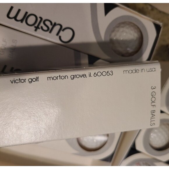 Lot of 24 Pedersen Golf Balls Boxed. Made in USA - Picture 7 of 11